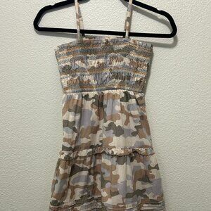 Disney's Hannah Montana camo sundress, lined, girls size 8